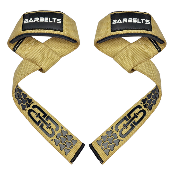 Barbelts GRIP lifting straps - sand