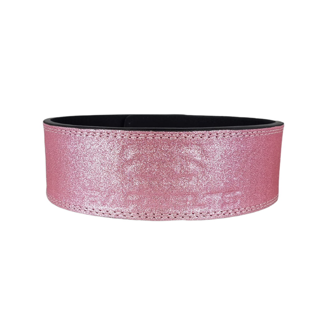 Barbelts lever belt - Glitter pink 10mm