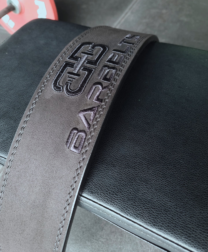 Barbelts Cinturón de powerlifting 3D - negro 10mm