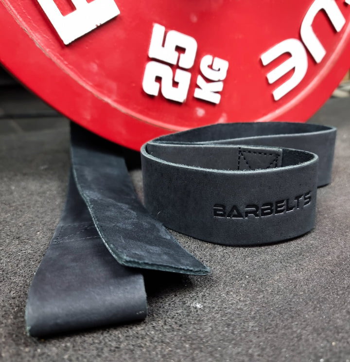 Barbelts leather lifting straps