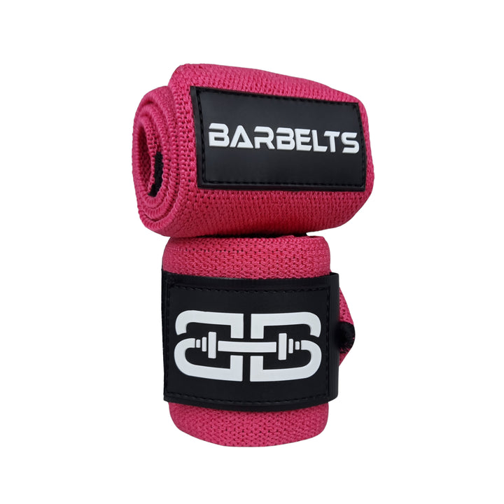 Barbelts wrist wraps - pink - 50cm