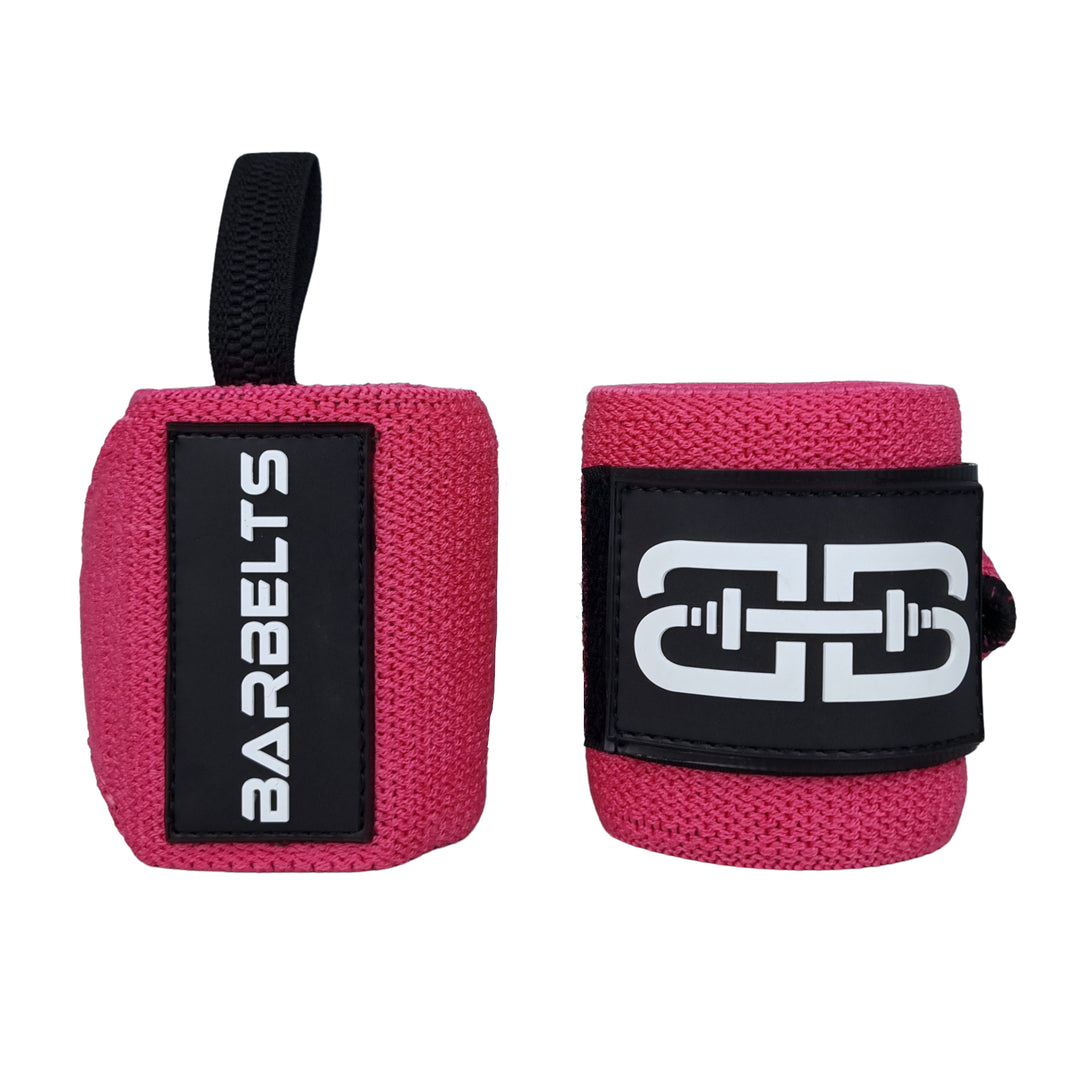 Barbelts Wrist wraps - Pink - 52cm
