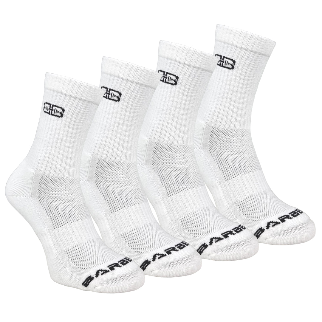 Barbelts performance socks 2 pack - white